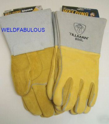 Tillman 850 premium elk welders glove large 2 pair