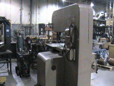 Doall vertical bandsaw #602