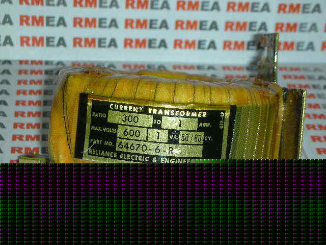 New reliance current transformer 600 v like- 64670-6-r 