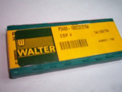  10 walter indexable tooling cutter inserts