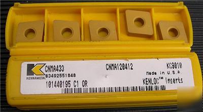20 kennametal cnma 433 indexable carbide inserts 