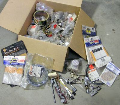 Box of misc. kerosene heater parts