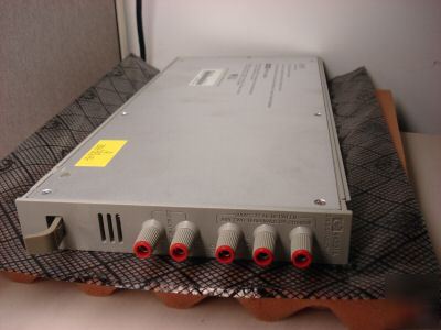 Hewlett packard hp 44701A 5 1/2 digital voltmeter 3852A