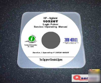 Hp - agilent 10526T service - operating manual