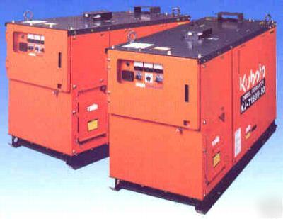 Kubota diesel generator - kj-S130D