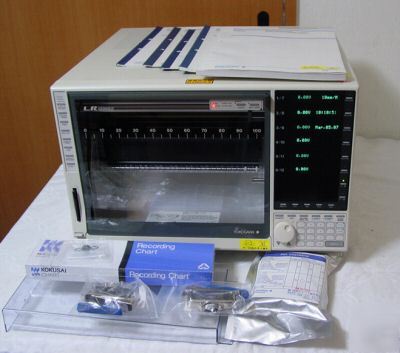 Like new yokogawa LR12000E 12CH fdd pen color recorder 