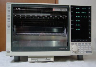 Like new yokogawa LR12000E 12CH fdd pen color recorder 