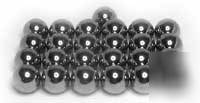 25 10MM dia. chrome steel bearing balls 