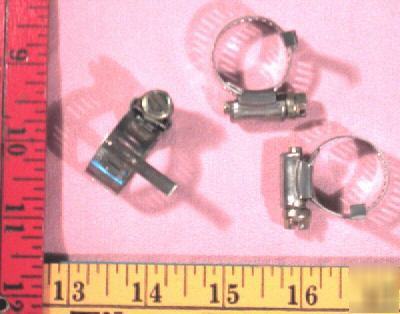 50 ideal hose clamps w retaining clips,1.25