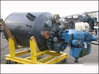500 gal pfaudler glass lined reactor, 100/100# - 24441