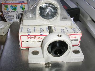 Ami UCPPL202-10MZ5W corrosion bearing pillow block