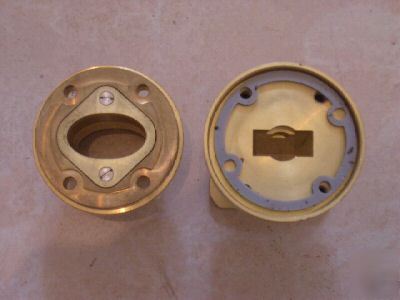 Cablewave system waveguide wr-90 to heliaxe connector 