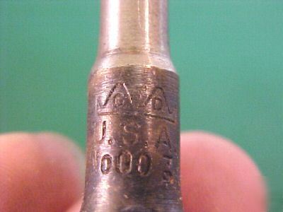 Greenfield no. 00 tap wrench with box 