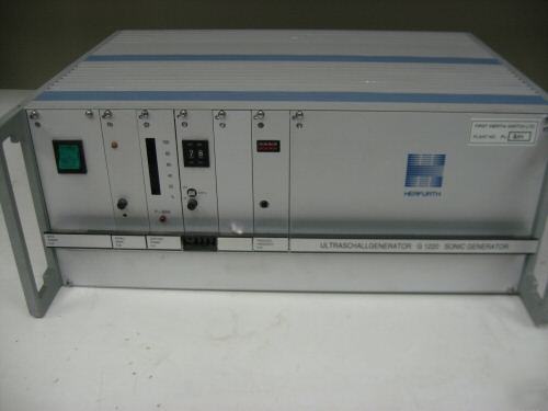 Herfurth USM63/100E ultrasonic welder w/ controller