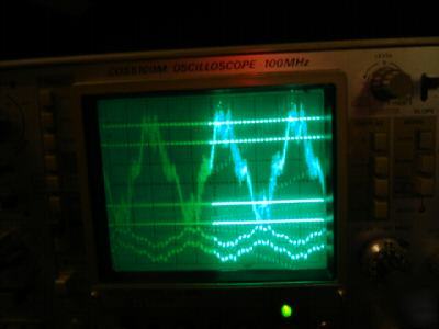 Kikusui model # COS6100M 100 mhz oscilloscope