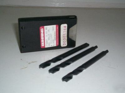 New 3 guhring 9.00 mm twist drill metric .3543 hss