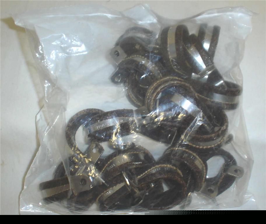 New lot of 25 ge aircraft high temp cushion clamps