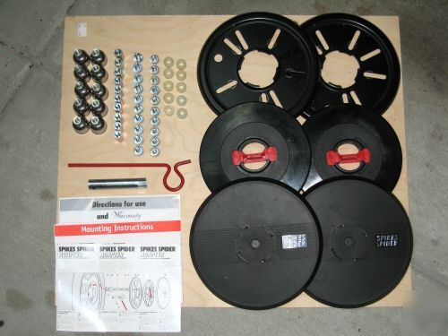 New spikes spiders snow chain cable traction device - 