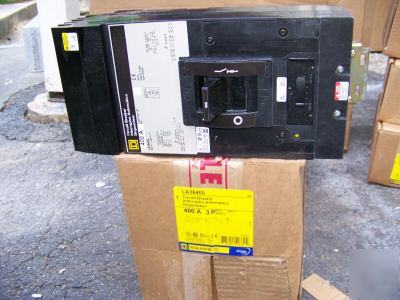 New square d LA36400 3POLE 400AMP 600V circuit breaker 