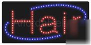  hair led sign (5027)