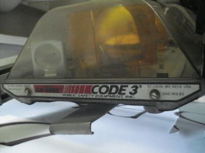 Code 3 arrowstik force 4 lp 6000 lightbar light bar 