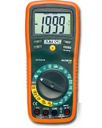 Extech EX411 manual ranging multimeters, 8 functions