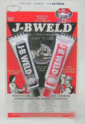 New (1OZ tubes) jb j-b weld, # 8265-s epoxy adhesive, 