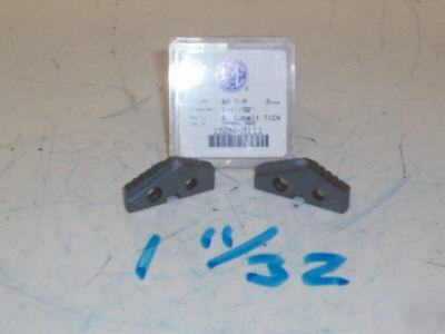 New 2 nip amec spade blades #2 t-a super cobalt 1-11/32 