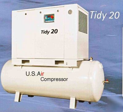 New us air rotary screw compressor 20 hp 88 cfm ir 20HP