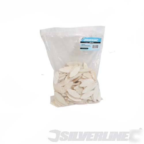 200PK hard wood biscuits no.2 598520