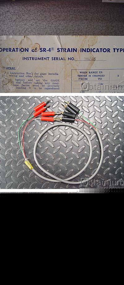 Baldwin lima hamilton sr-4 strain indicator type n 