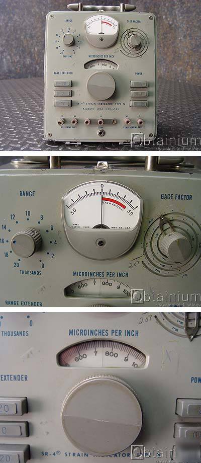 Baldwin lima hamilton sr-4 strain indicator type n 