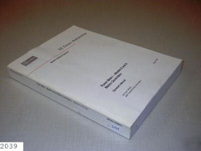 Ge fanuc -power mate i - models d & h operator's manual