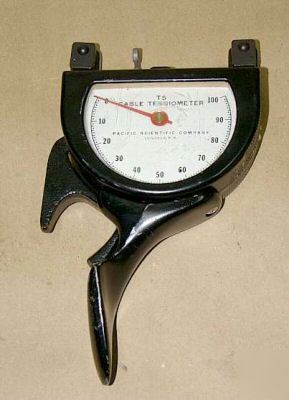 Pacific scientific T5 aircraft cable tensiometer 600LB