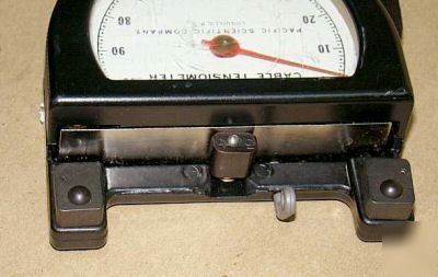 Pacific scientific T5 aircraft cable tensiometer 600LB