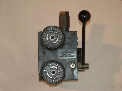 Parker qdb spinner/auger flow control valve