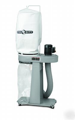 Steel city tool works 65110 dust collector 1HP 700CFM