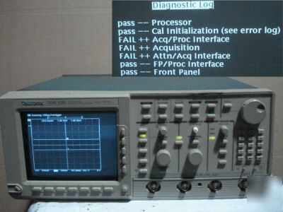 Tektronix TDS520 500MHZ digital oscilloscope tds 520
