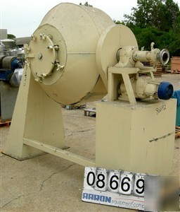 Used: henkhause double cone dryer. material of construc