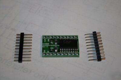 5V to 3.3V logic level shifter board avr pic sd xport