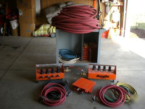 Aerogo load module system air-ride pallet apparatus