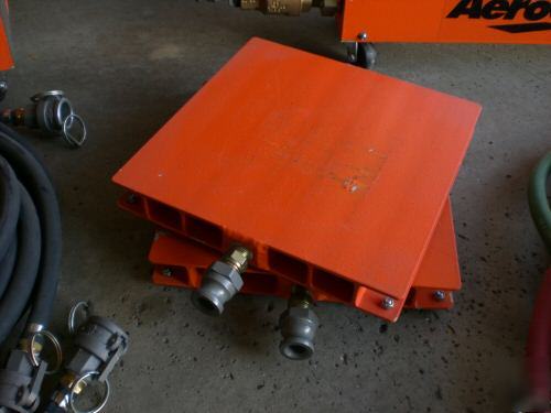 Aerogo load module system air-ride pallet apparatus