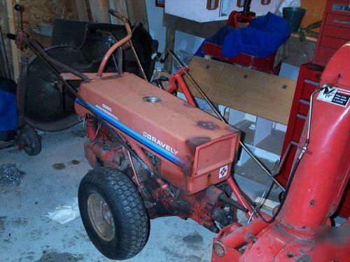 Gravely 5660 professional walk behind tractor