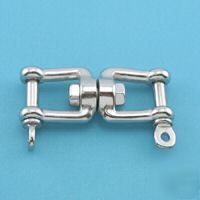 Jaw & jaw swivel 316 stainless steel 1/4