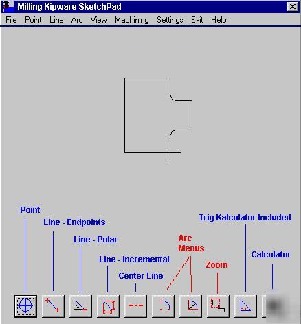 Kipwarem - conversational cnc software - milling