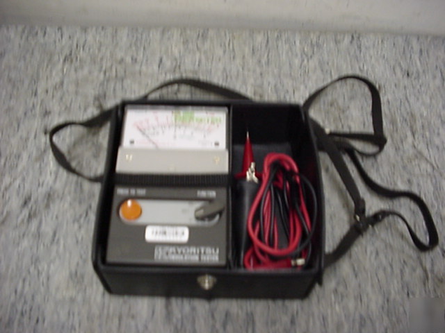 Kyoritsu insulation tester model 3114 *tested*