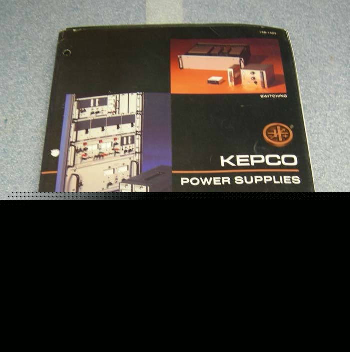Kepco power supplies catalog 1981