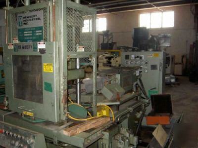 New 75 ton, 3 oz. bury injection molding machine '85