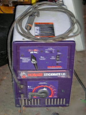 Hobart 235 amp stick welder stickmateÂ® lx 235 ac