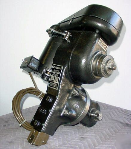 Like new bridgeport e head,slotting,broaching, condition